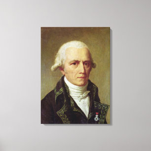 Porträt von Jean-Baptiste de Monet Leinwanddruck