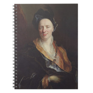 Porträt von Jean Baptiste Rousseau (1671-1741) 171 Notizblock