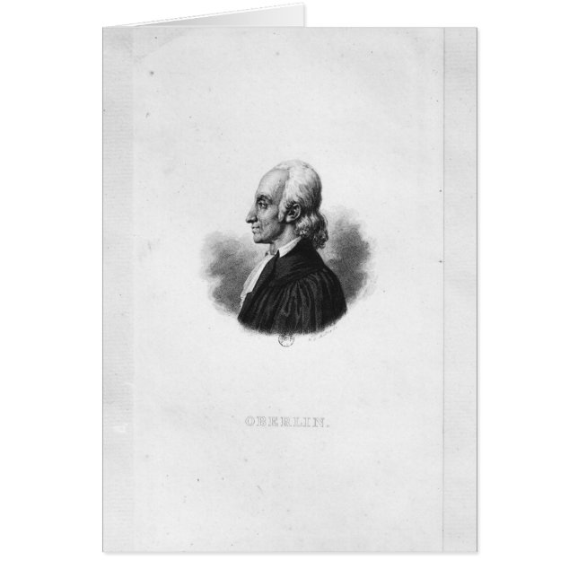 Porträt von Jean Frederic Oberlin (Vorne)