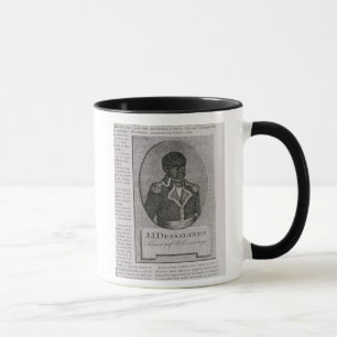 Porträt von Jean-Jacques Dessalines Tasse