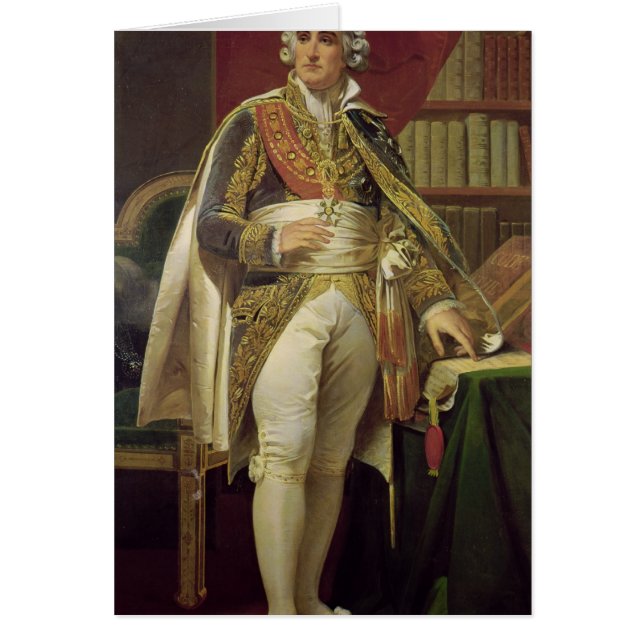 Porträt von Jean-Jacques-Regis de Cambaceres (Vorne)