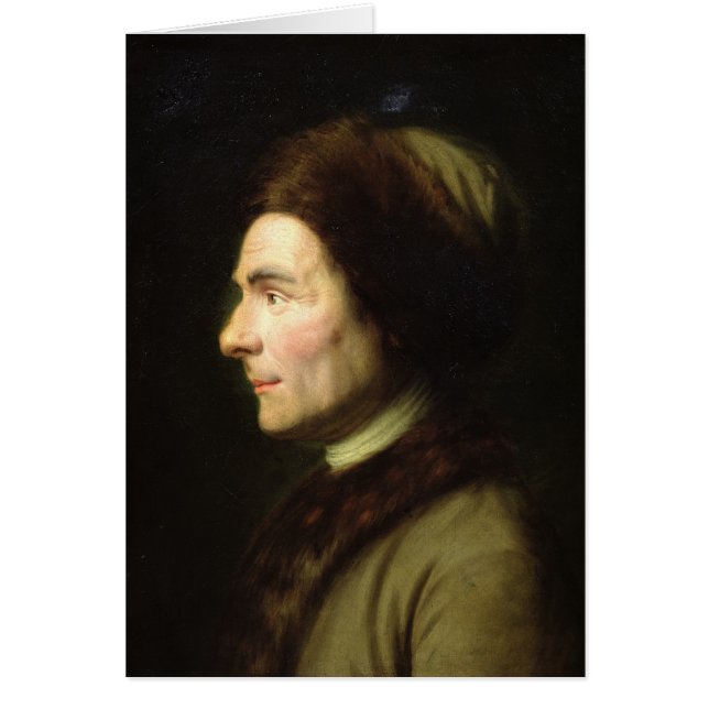Porträt von Jean-Jacques Rousseau (Vorne)