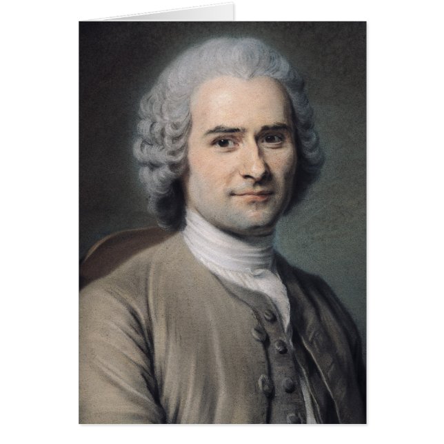 Porträt von Jean-jacques Rousseau (Vorne)