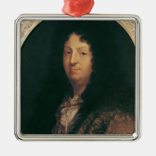 Porträt von Jean Racine Silbernes Ornament