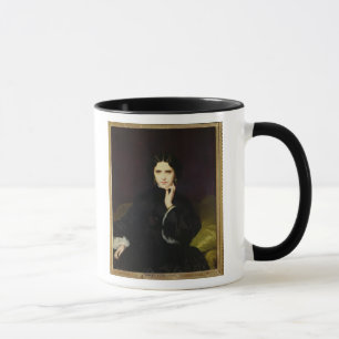 Porträt von Jeanne de Tourbay 1862 Tasse