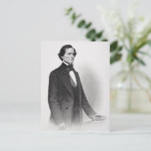 Porträt von Jefferson Davis Postkarte (Stehend Vorderseite)