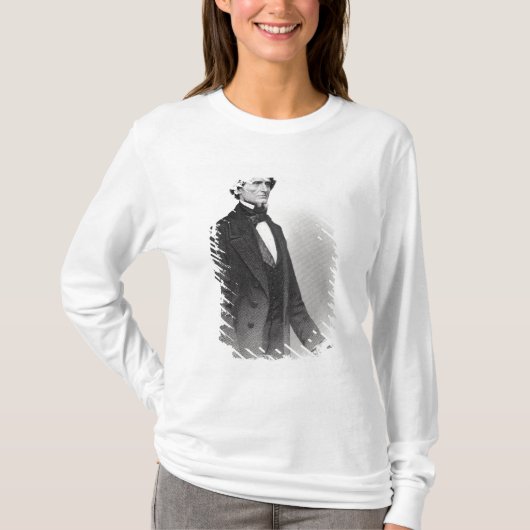 Porträt von Jefferson Davis T-Shirt (Vorderseite)