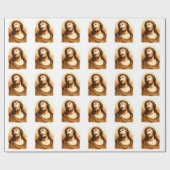 Porträt von Jesus-Packpapier Geschenkpapier (Flach)