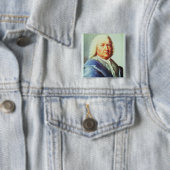 Porträt von Johann Sebastian Bach Button (Beispiel)