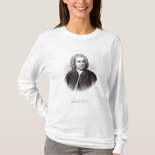 Porträt von Johann Sebastian Bach T-Shirt