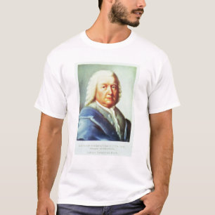 Porträt von Johann Sebastian Bach T-Shirt