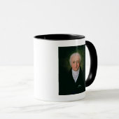 Porträt von Johann Wolfgang von Goethe, 1818 Tasse (VorderseiteRechts)