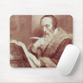 Porträt von Johannes Calvin (1509-1564) (Stich) Mousepad (Mit Mouse)
