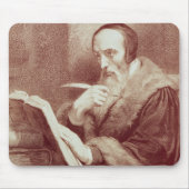 Porträt von Johannes Calvin (1509-1564) (Stich) Mousepad (Vorne)