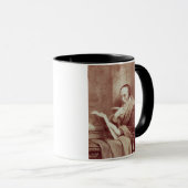 Porträt von Johannes Calvin (1509-1564) (Stich) Tasse (VorderseiteRechts)