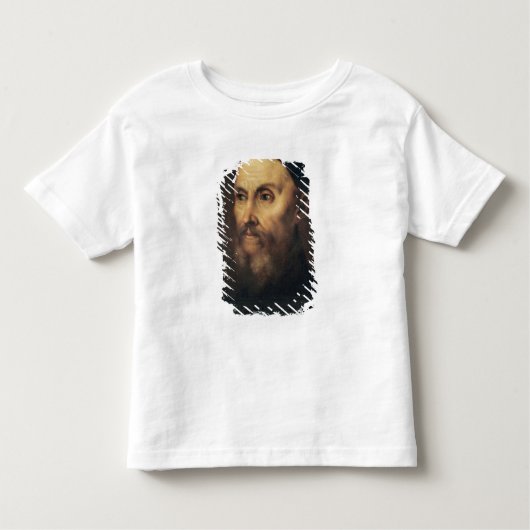 Porträt von Johannes Calvin Kleinkind T-shirt (Vorderseite)