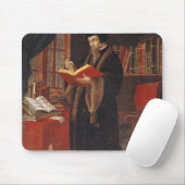 Porträt von Johannes Calvin Mousepad (Mit Mouse)