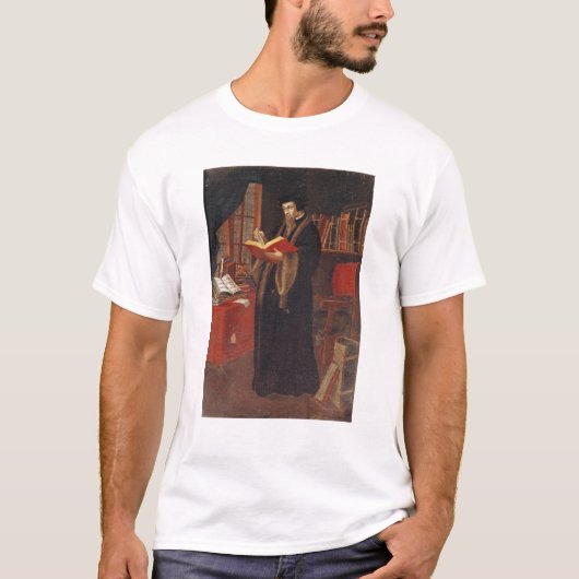 Porträt von Johannes Calvin T-Shirt (Vorderseite)