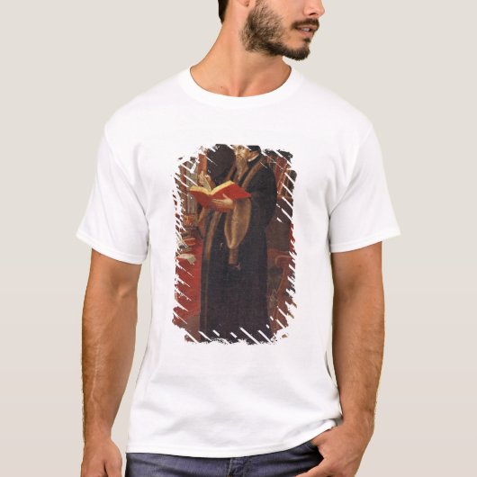 Porträt von Johannes Calvin T-Shirt (Vorderseite)