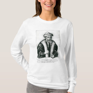 Porträt von Johannes Gutenberg T-Shirt