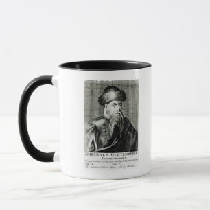 Porträt von Johannes Gutenberg Tasse
