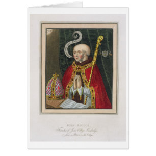 Porträt von John Alcock (C. 1430-1500), Gründer