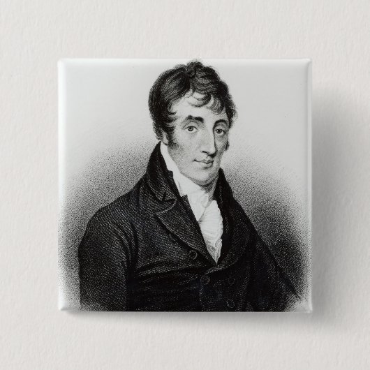 Porträt von John Clare Button (Vorderseite)