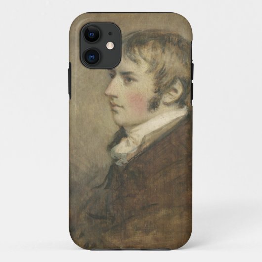 Porträt von John Constable (1776-1837) alterte Case-Mate iPhone Hülle (Rückseite)