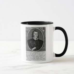 Porträt von John Donne Tasse