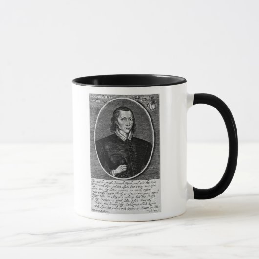 Porträt von John Donne Tasse (Rechts)