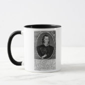 Porträt von John Donne Tasse (Links)