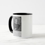 Porträt von John Donne Tasse (Vorderseite Links)