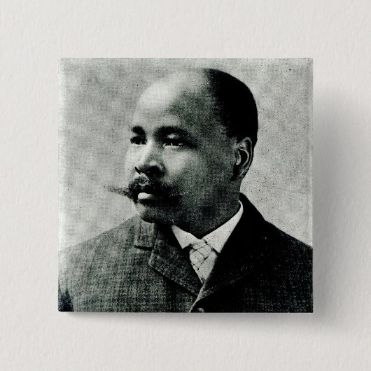 Porträt von John Dube Button (Vorderseite)