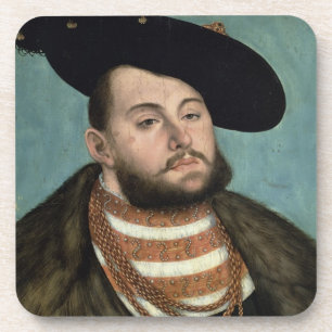 Porträt von John Frederick Magnanimous (1503-5 Untersetzer