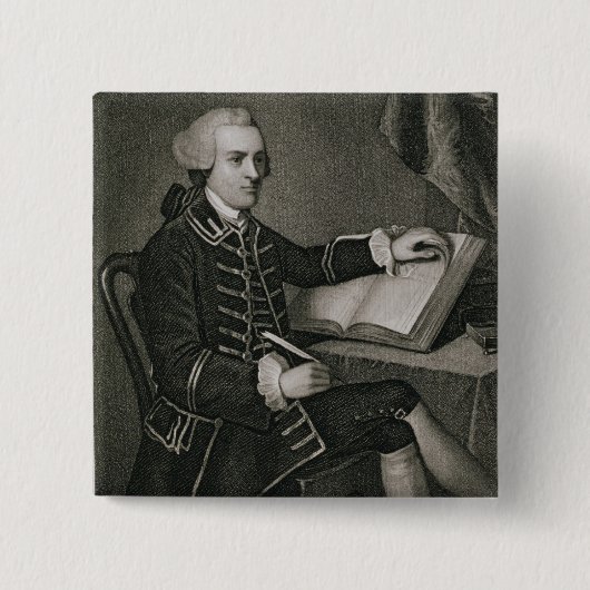 Porträt von John Hancock, graviert von John B. Button (Vorderseite)