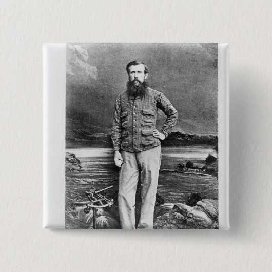 Porträt von John Hanning Speke Button (Vorderseite)