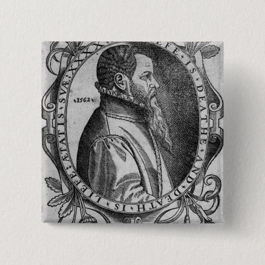 Porträt von John-Tag, Frontispiz Button (Vorderseite)
