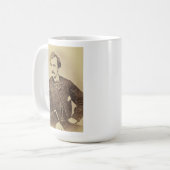 Porträt von John Wilkes Booth | 1861-65 Kaffeetasse (Vorderseite Links)