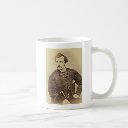 Porträt von John Wilkes Booth | 1861-65 Kaffeetasse (Rechts)