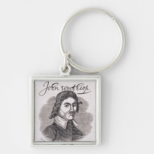 Porträt von John Winthrop Schlüsselanhänger (Vorne)
