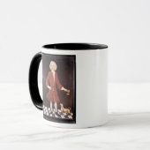 Porträt von Jonathan Bentham, c.1725 Tasse (Vorderseite Links)