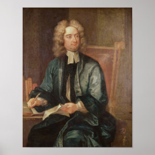 Porträt von Jonathan Swift ca. 1718 Poster