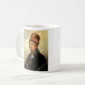 Porträt von Joseph Brant durch Gilbert Stuart Kaffeetasse (Vorderseite Links)