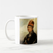 Porträt von Joseph Brant durch Gilbert Stuart Kaffeetasse (Links)