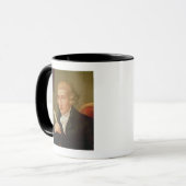 Porträt von Joseph Haydn Tasse (Vorderseite Links)