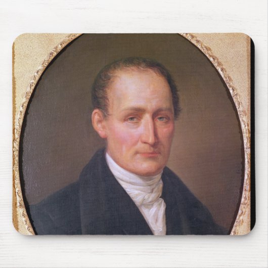Porträt von Joseph Nicephore Niepce 1854 Mousepad (Vorne)