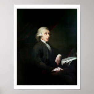 Porträt von Joseph Priestley (1733-1804) (Öl auf c Poster
