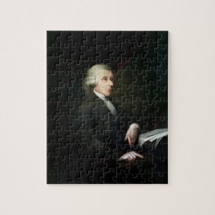 Porträt von Joseph Priestley (1733-1804) (Öl auf Puzzle