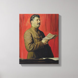 Porträt von Josif Stalin, 1933 Leinwanddruck