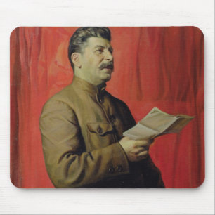 Porträt von Josif Stalin, 1933 Mousepad